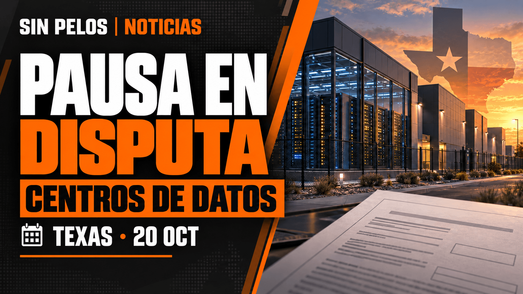 Trámites de centros de datos avanzaron pese a la pausa; Texas niega haber aprobado permisos
