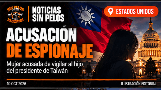 EE. UU. arresta a mujer acusada de espiar para China al hijo del presidente de Taiwán