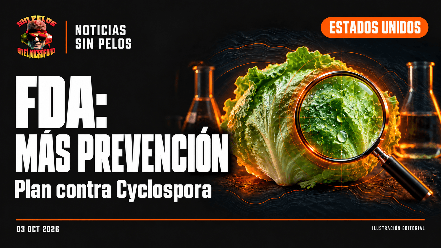 La FDA anuncia diez medidas preventivas tras los brotes de Cyclospora del verano
