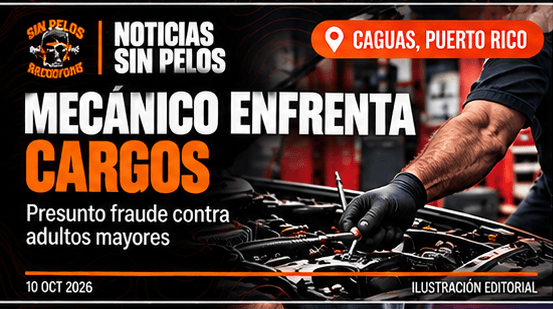 ¿Le confiaron sus carros y sus ahorros? Mecánico enfrenta cargos por presunto fraude a adultos mayores en Caguas