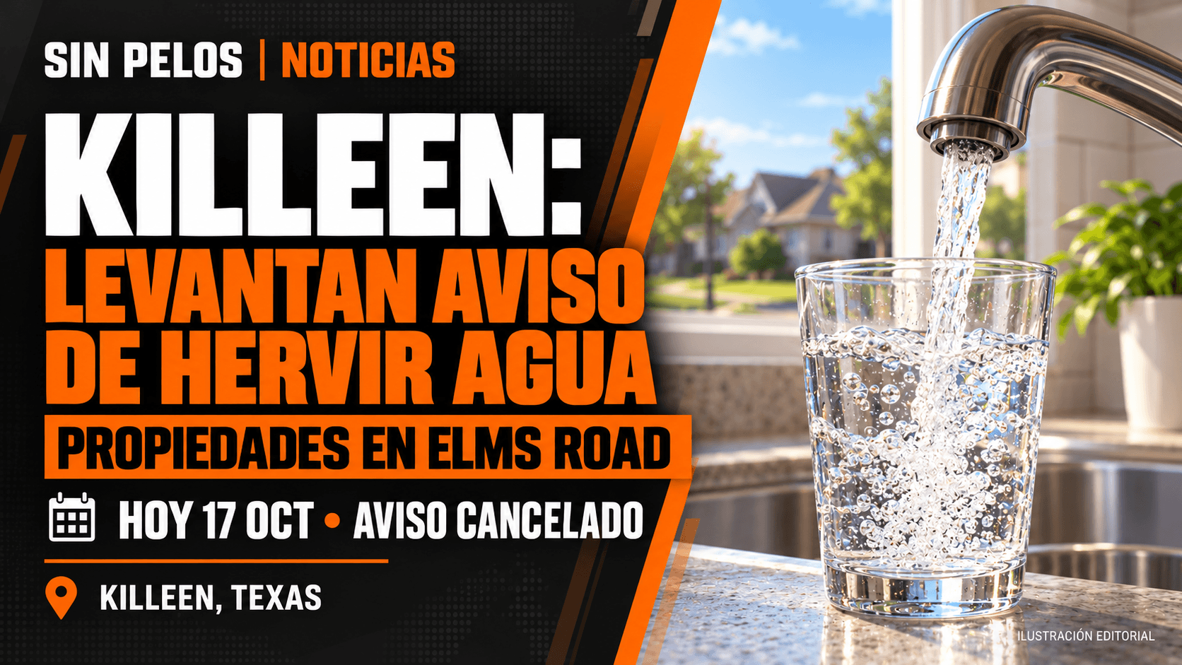 Killeen levanta el aviso de hervir agua para propiedades de Elms Road