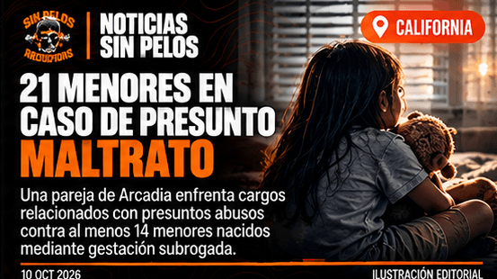 21 MENORES EN EL CENTRO DE UN CASO DE PRESUNTO MALTRATO EN CALIFORNIA