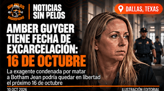 AMBER GUYGER TIENE FECHA DE EXCARCELACIÓN: 16 DE OCTUBRE
