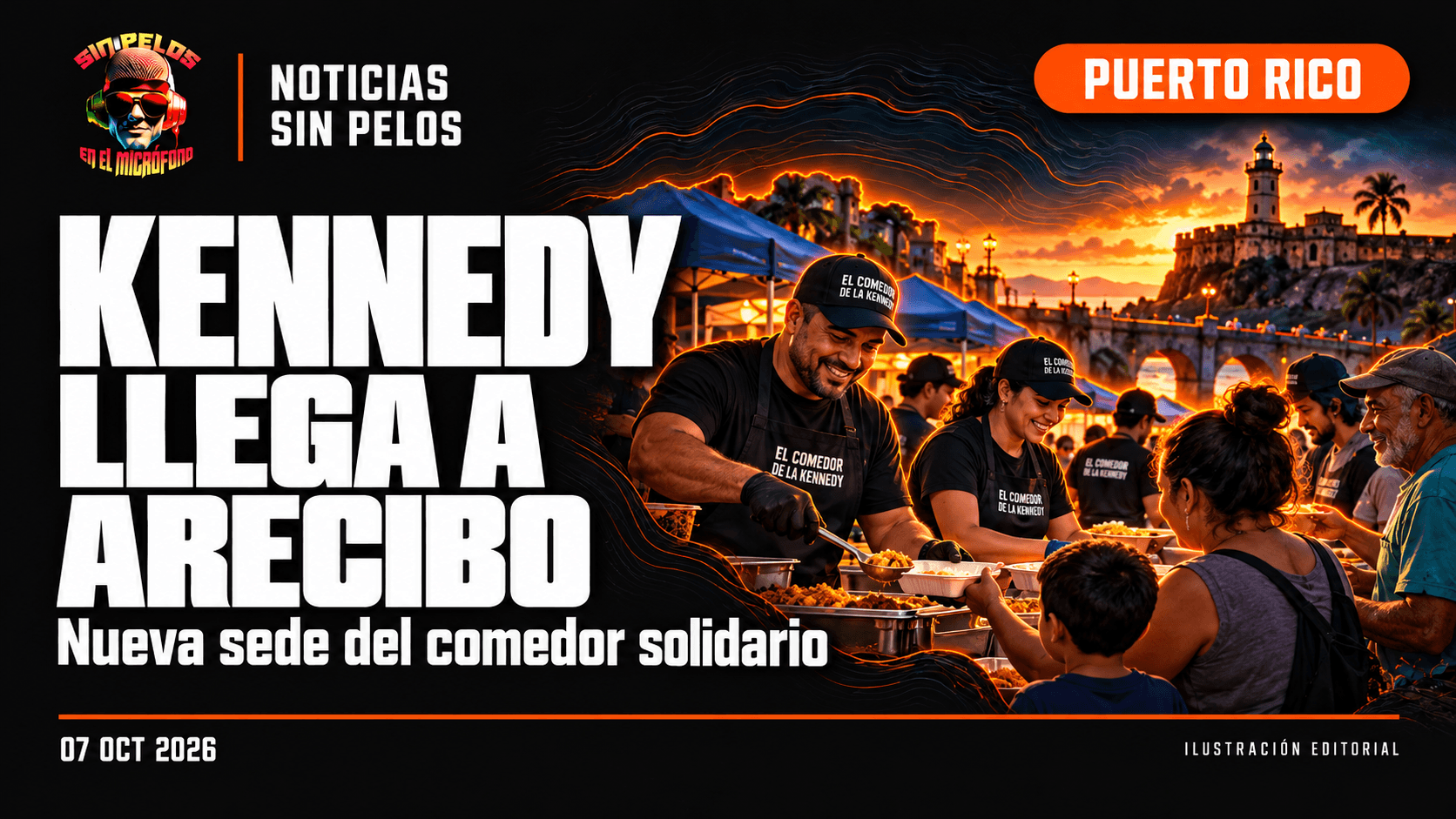 ¡LA SOLIDARIDAD LLEGA A ARECIBO! El Comedor de la Kennedy prepara su primera sede fuera del área metro