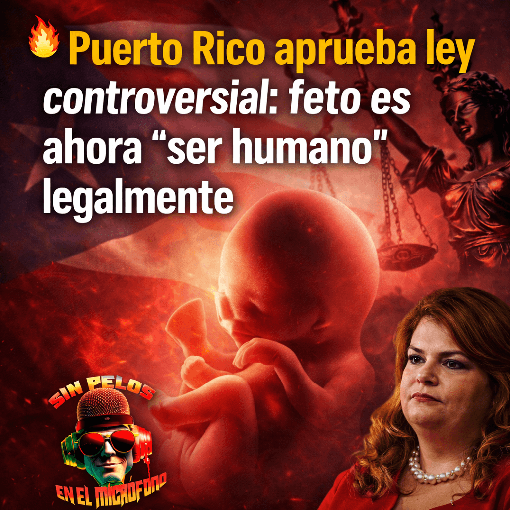 Puerto Rico aprueba ley controversial: feto es ahora “ser humano” legalmente