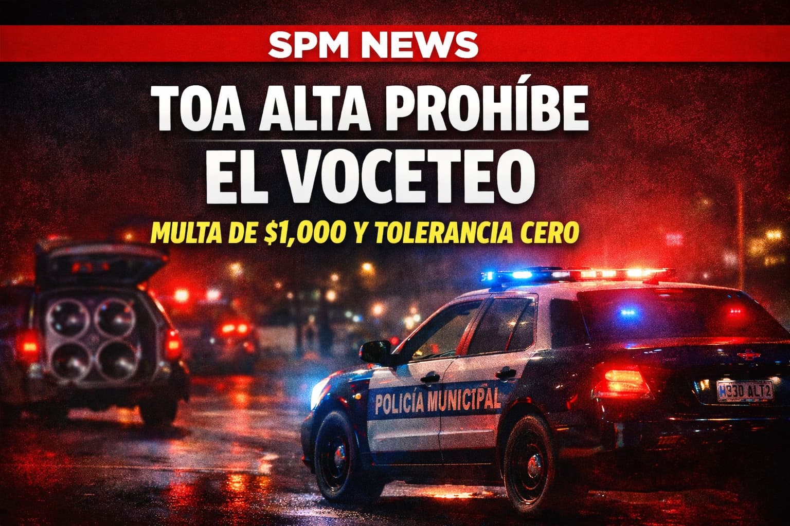 Toa Alta le declara la guerra al voceteo: multa de $1,000 y tolerancia cero