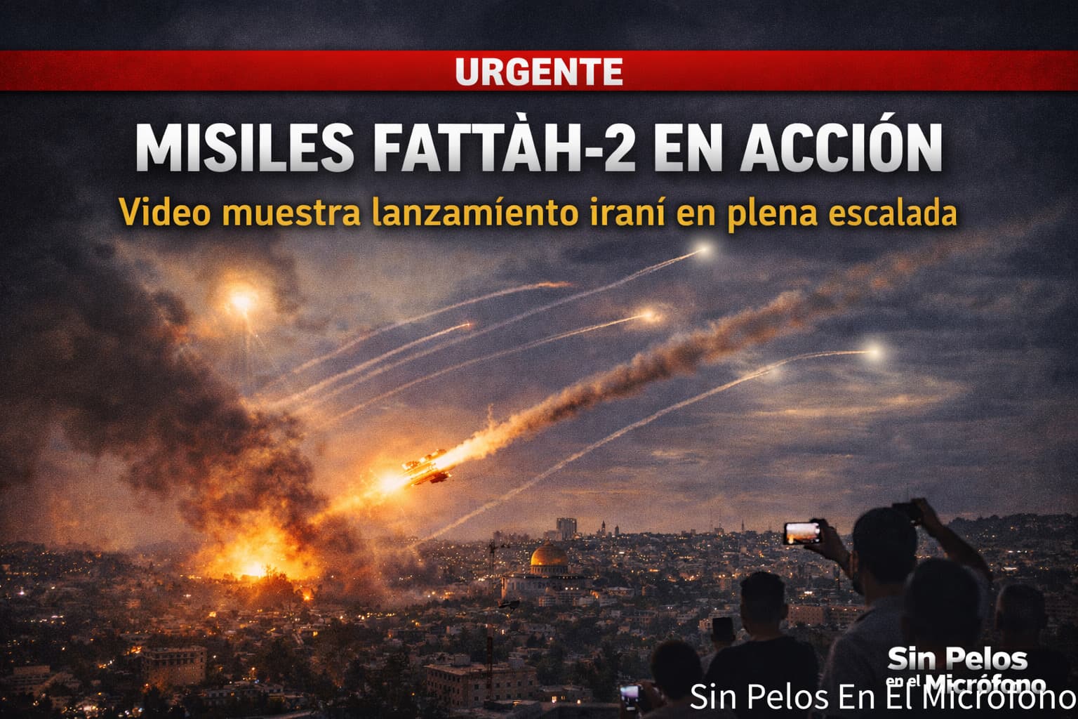 La idiotez humana: video viral muestra misiles Fattah-2 de Irán evadiendo defensas y golpeando objetivos