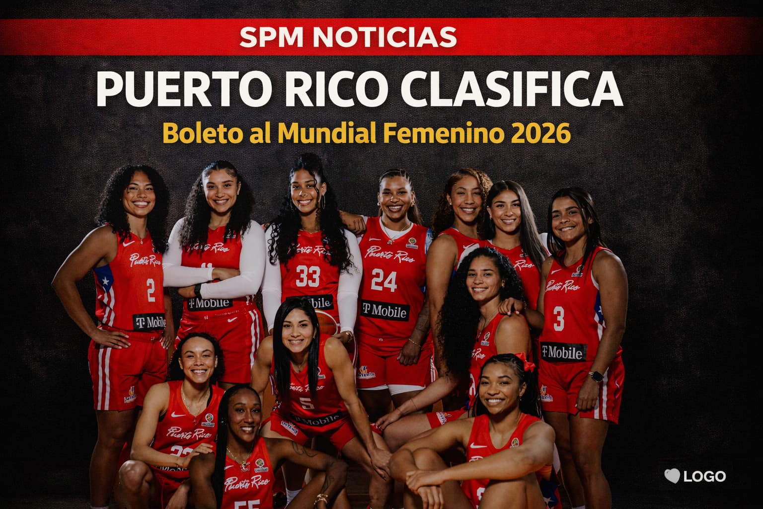 PUERTO RICO CLASIFICA AL MUNDIAL FEMENINO DE BALONCESTO 2026